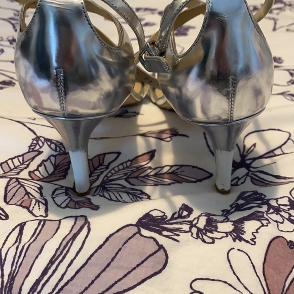 Via Spiga silver heels - Picture 3 of 4